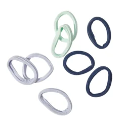 Recycled Fabric Seamless Hair Elastics Garden Bouquet