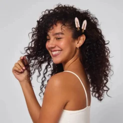 Recycled Plastic Creaseless Clips 4pc Set Cherry Print