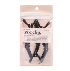 Recycled Plastic Crocodile Clip 3PC Black