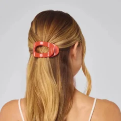 Recycled Plastic Flat Cloud Clip Cherry Medium