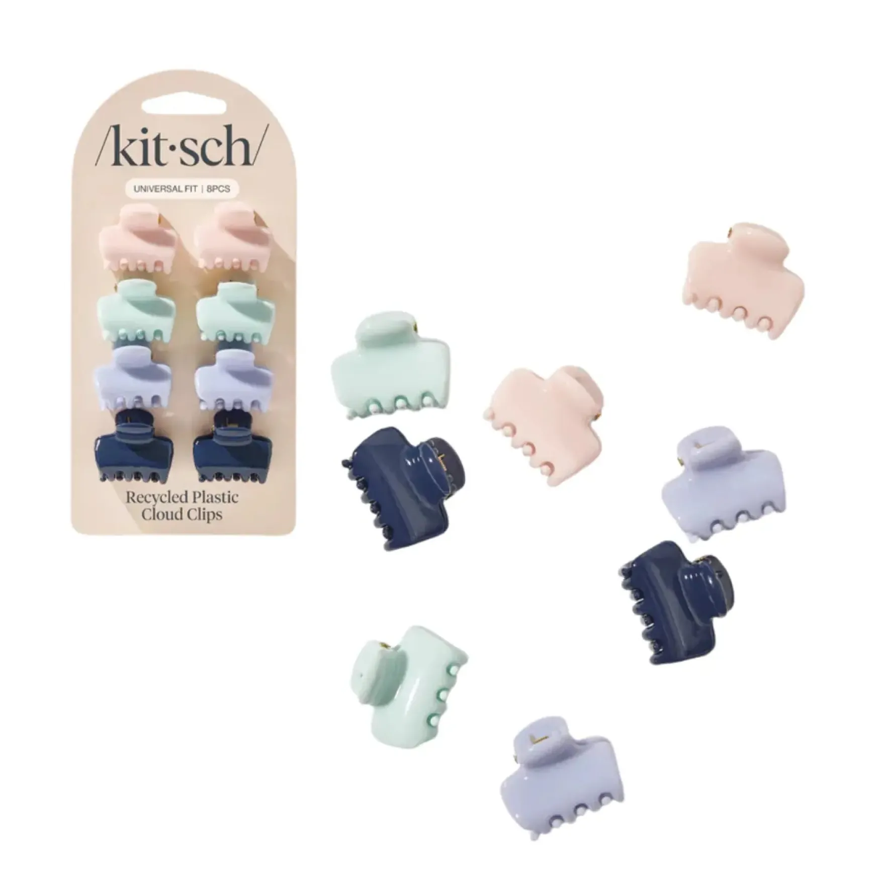 Recycled Plastic Mini Cloud Clips Set Garden Bouquet