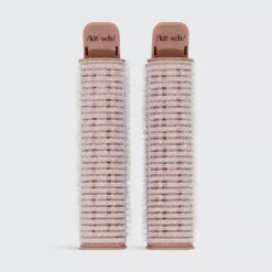 Recycled Plastic Volumizing Roller Clips Terracotta