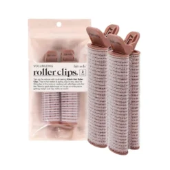 Recycled Plastic Volumizing Roller Clips Terracotta