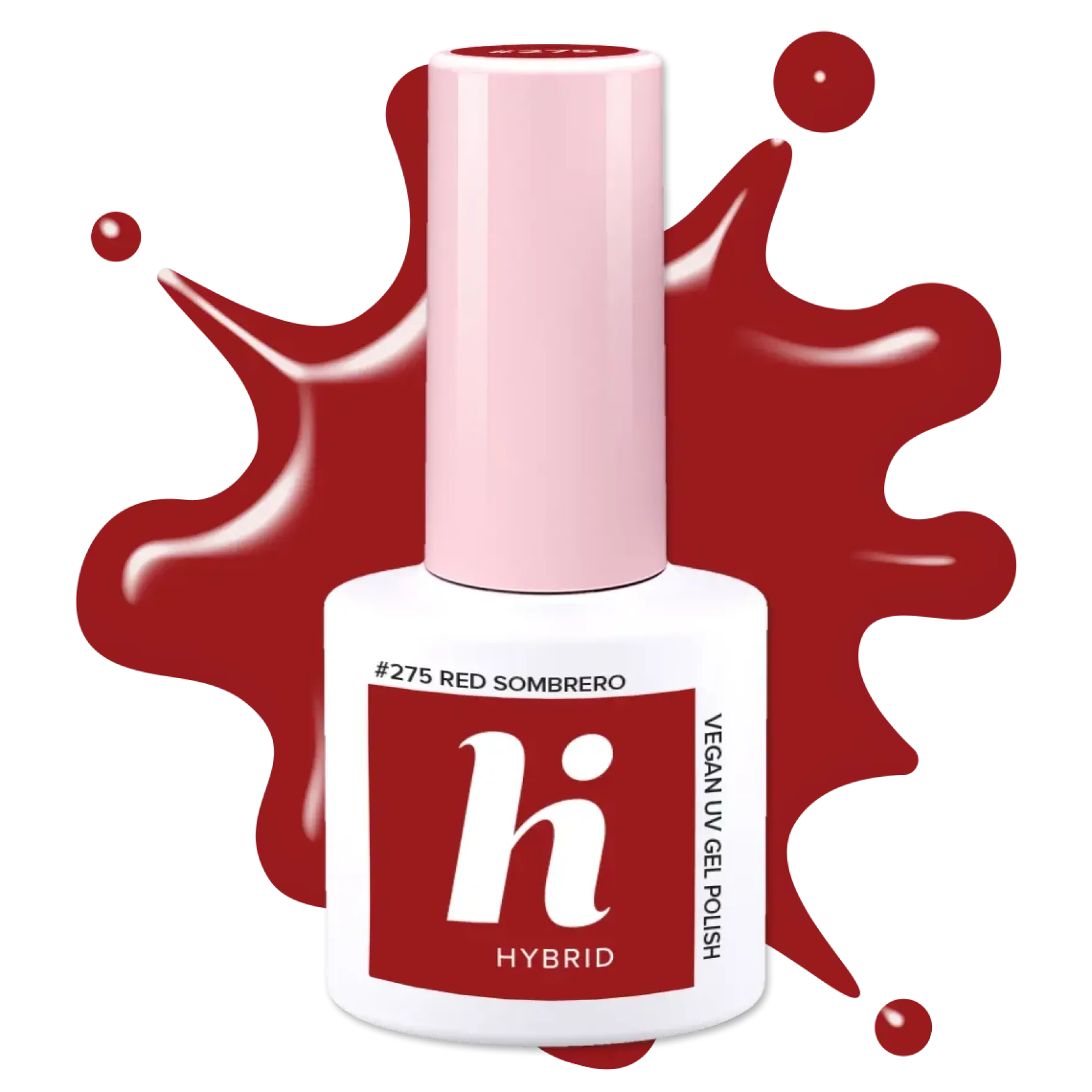275 Red Sombrero UV Gel Polish