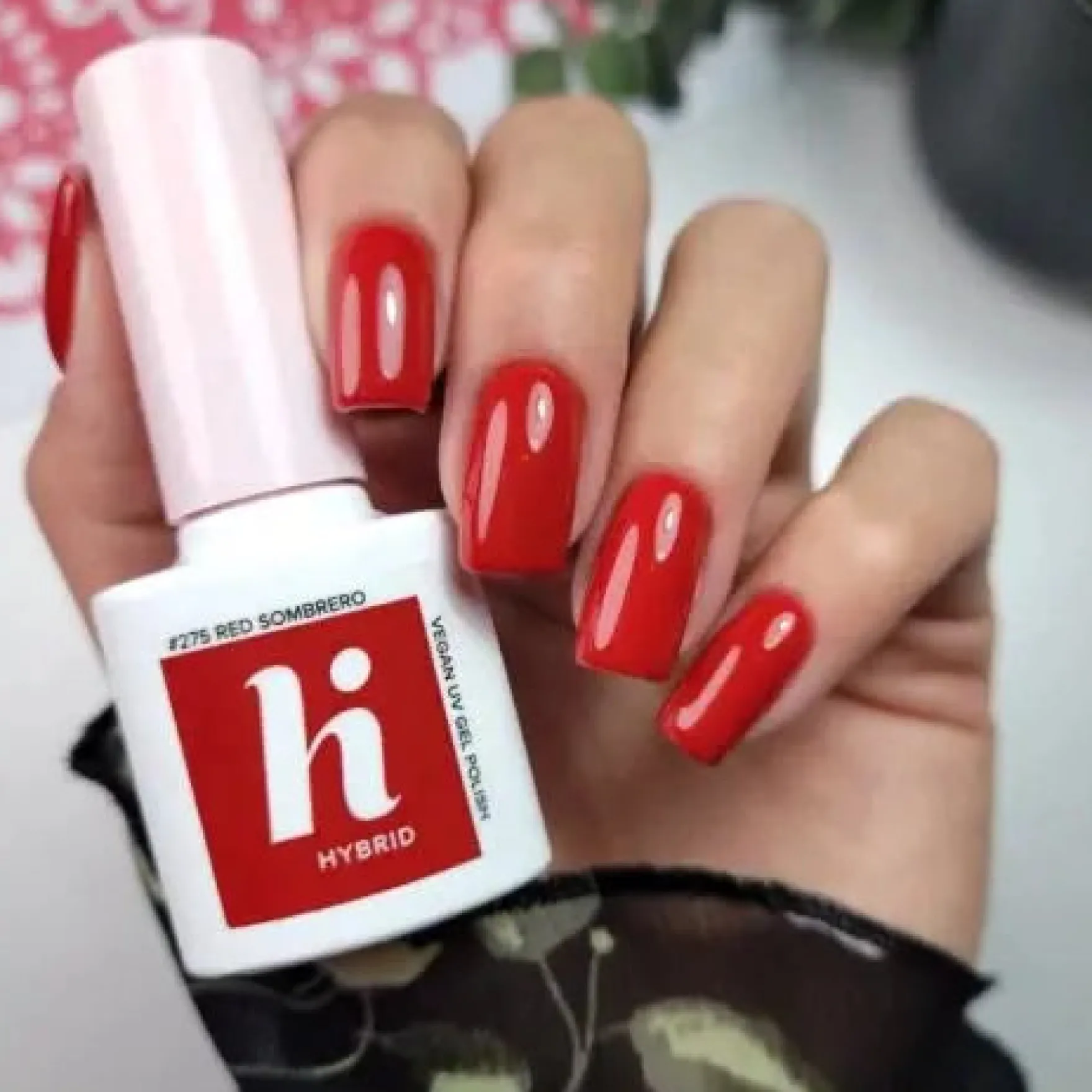 275 Red Sombrero UV Gel Polish