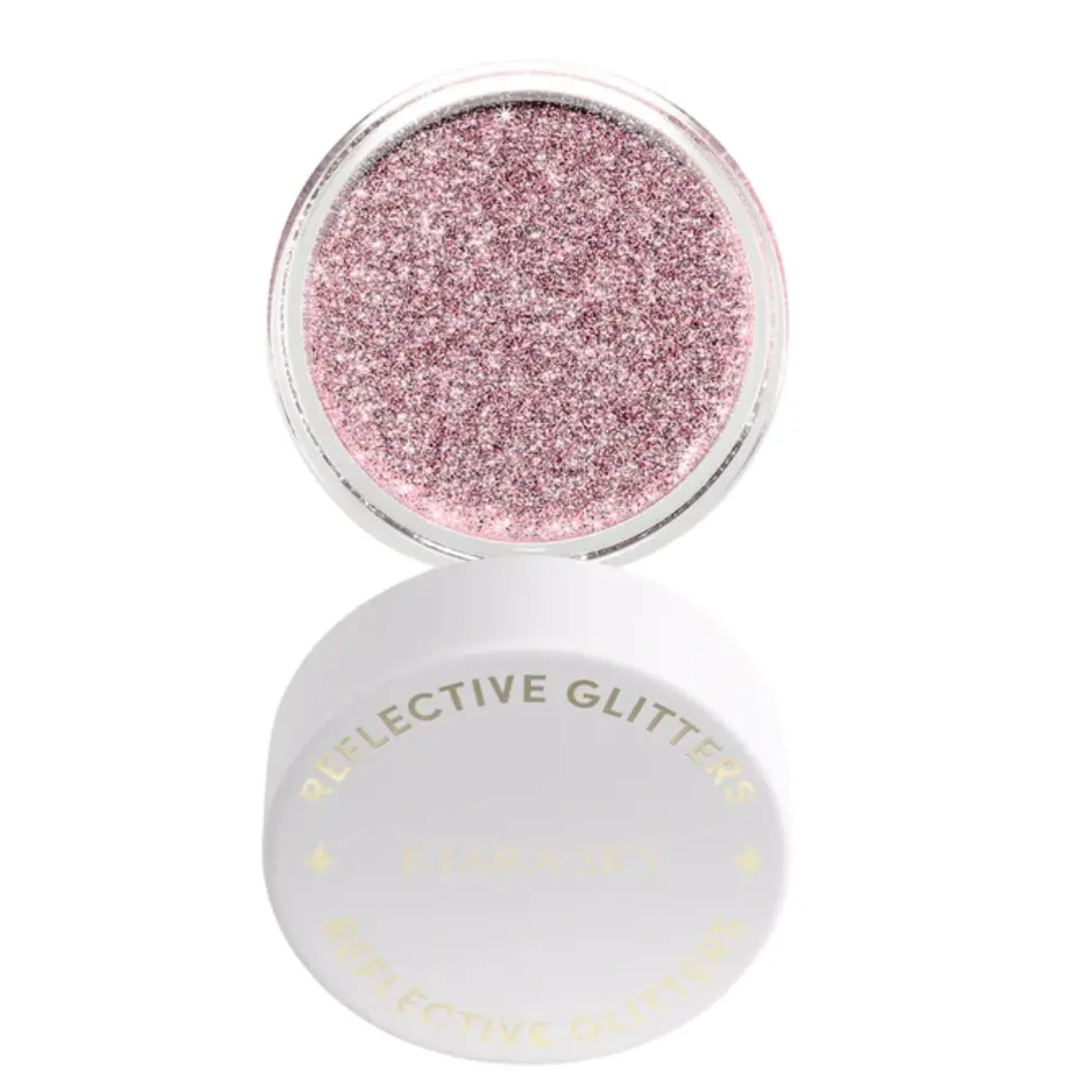 Reflective Glitter Rosé Fizz