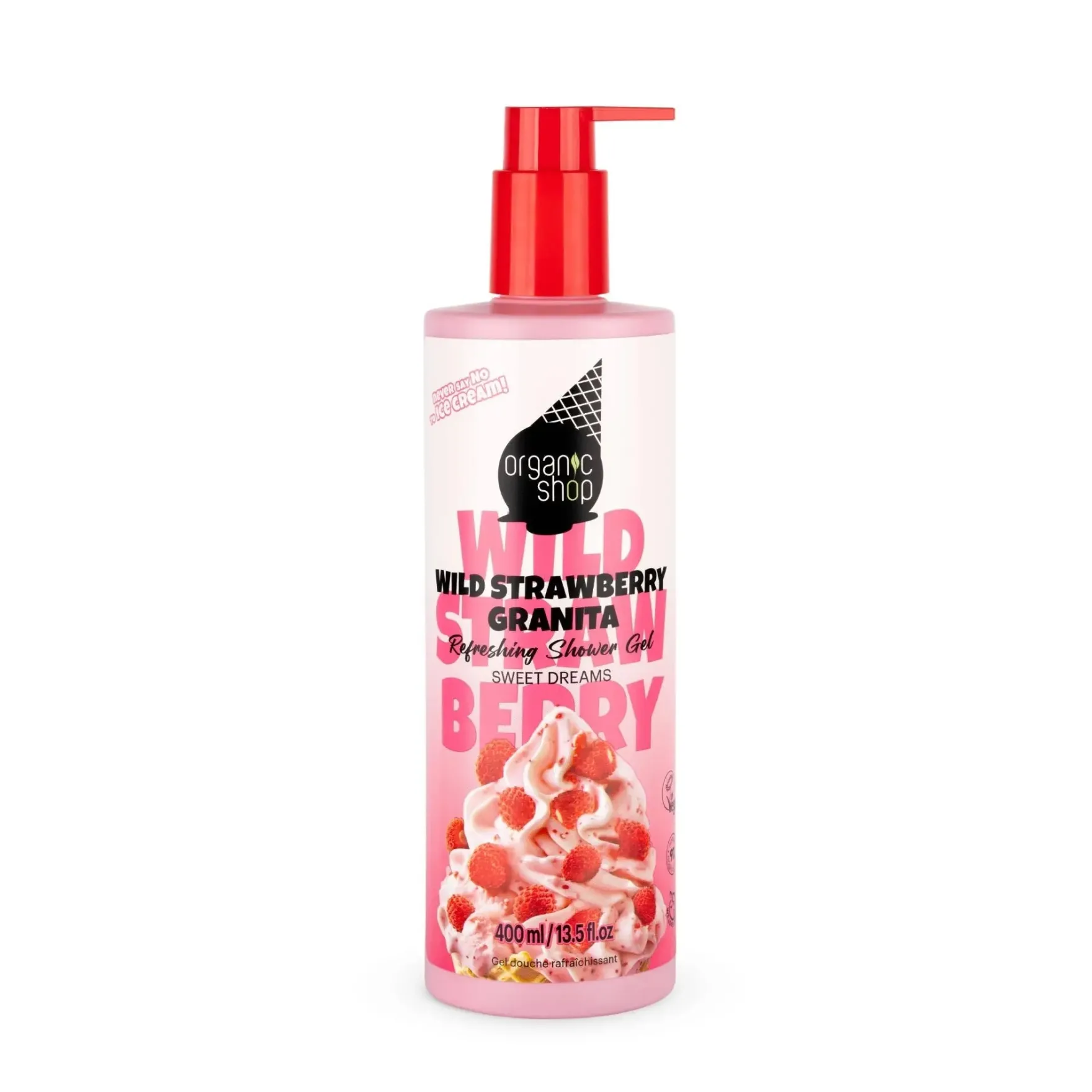 Refreshing Shower Gel Wild Strawberry Granita