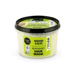 Repairing Hair Mask for Damaged Hair Avocado and Olive