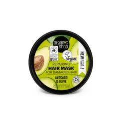 Repairing Hair Mask for Damaged Hair Avocado and Olive