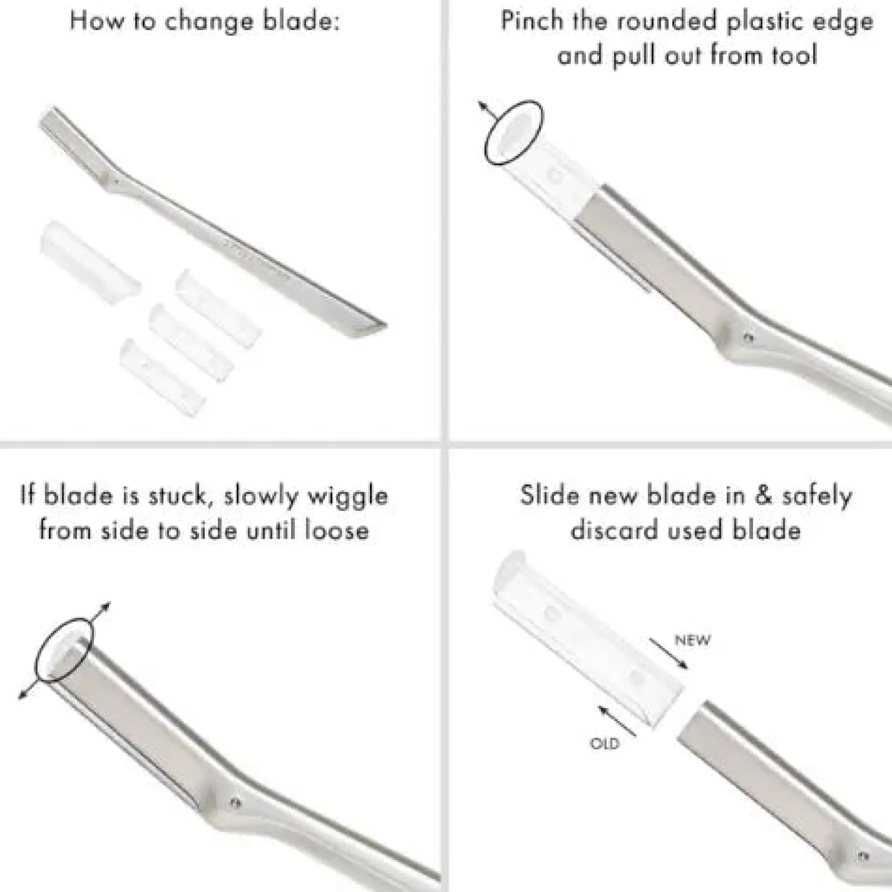 Replacement Blades Facial Razor