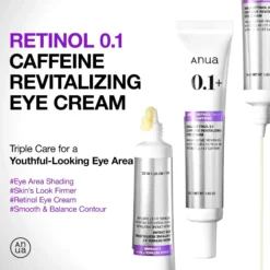 Retinol 0.1 Caffeine Revitalizing Eye Cream