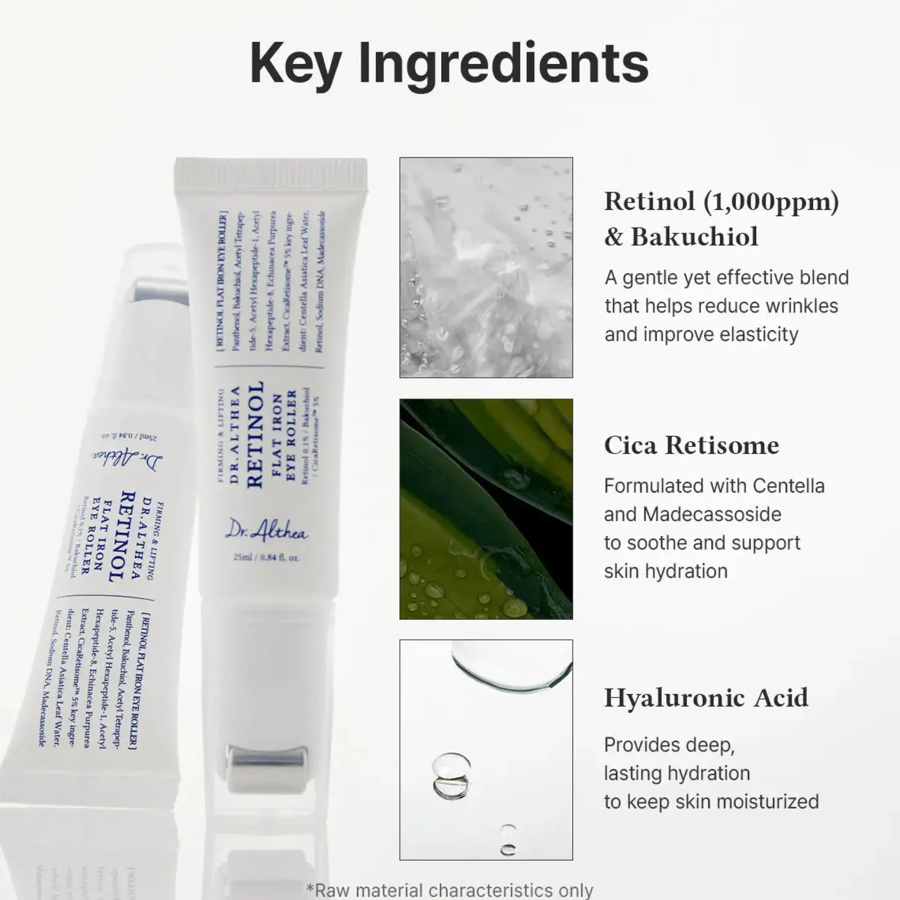 Retinol Flat Iron Eye Roller