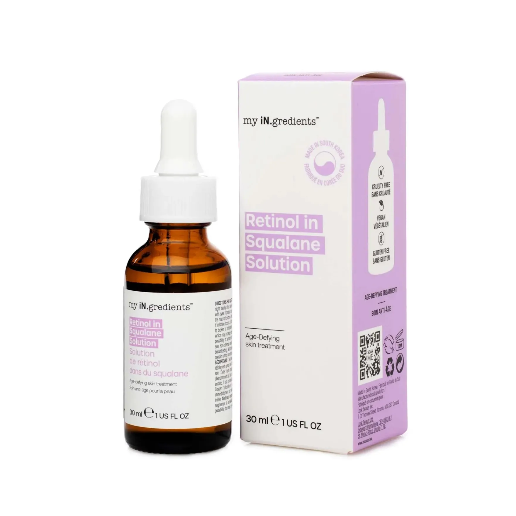 Retinol in Squalane Solution