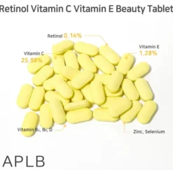 Retinol Vitamin C Vitamin E Beauty Tablet