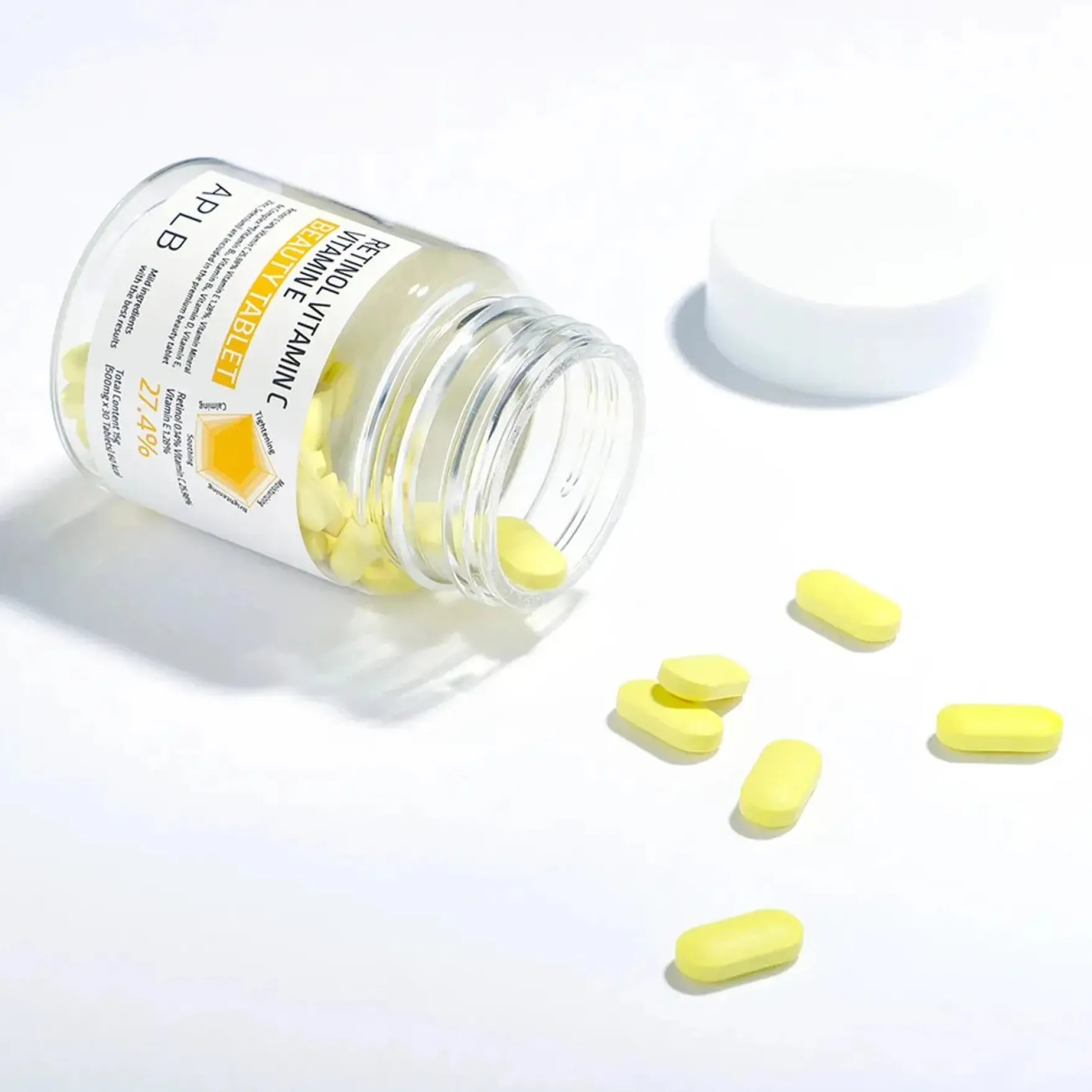 Retinol Vitamin C Vitamin E Beauty Tablet