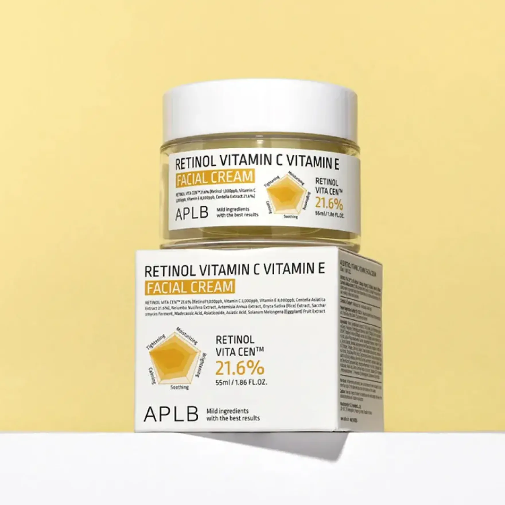 Retinol Vitamin C Vitamin E Facial Cream