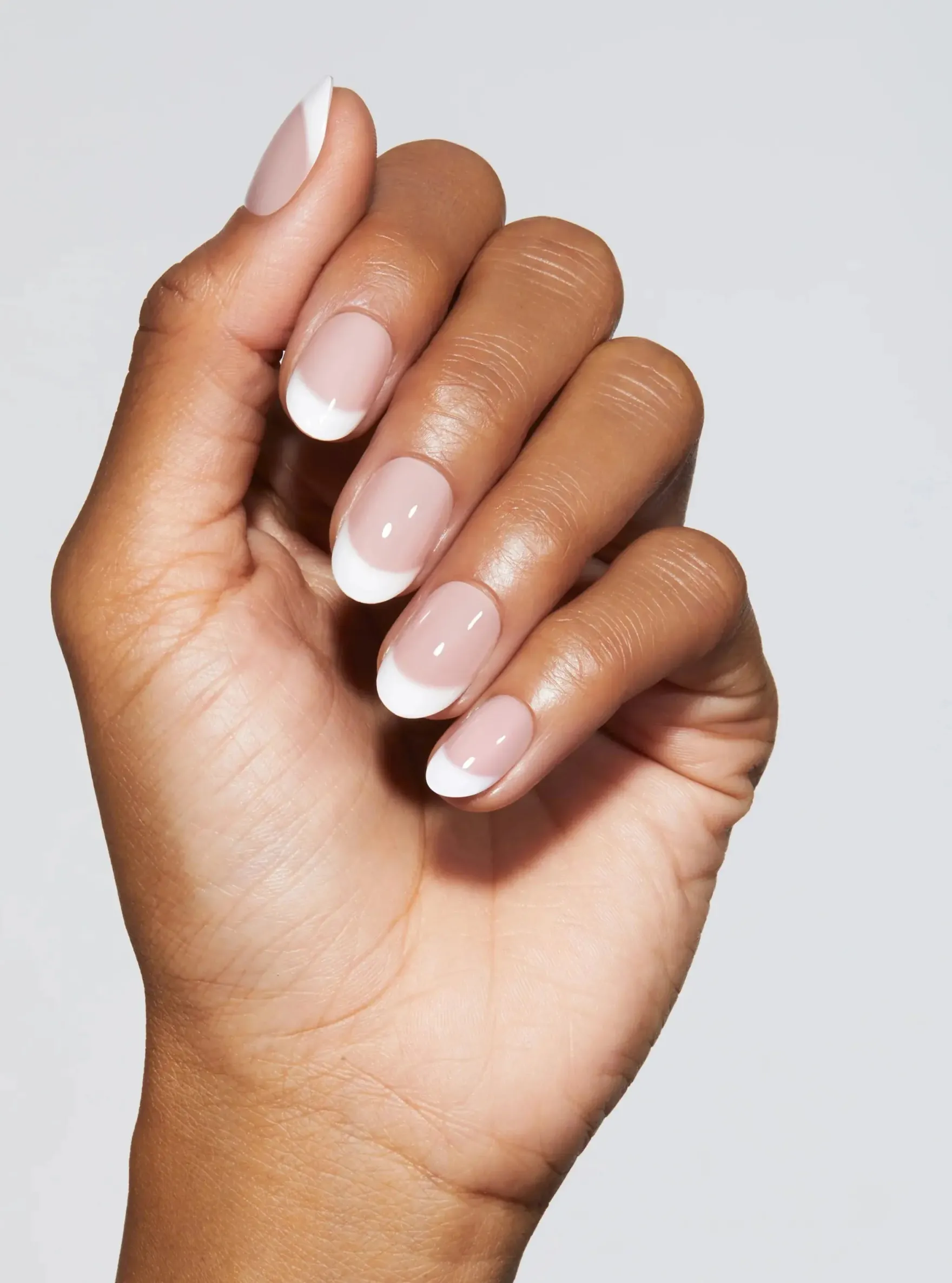 Reusable Pop-On Manicure French 75 Round