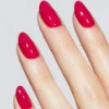 Reusable Pop-On Manicure High-End Red Round