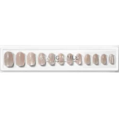 Reusable Pop-On Manicure Pops For Champagne Velvet Round