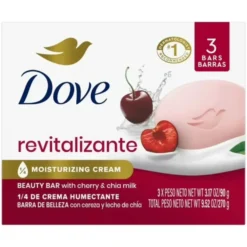 Revitalizante Beauty Bar Cherry & Chia Milk 3-Pack