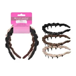 Ribbon Zig Zag Headbands 3 Pack