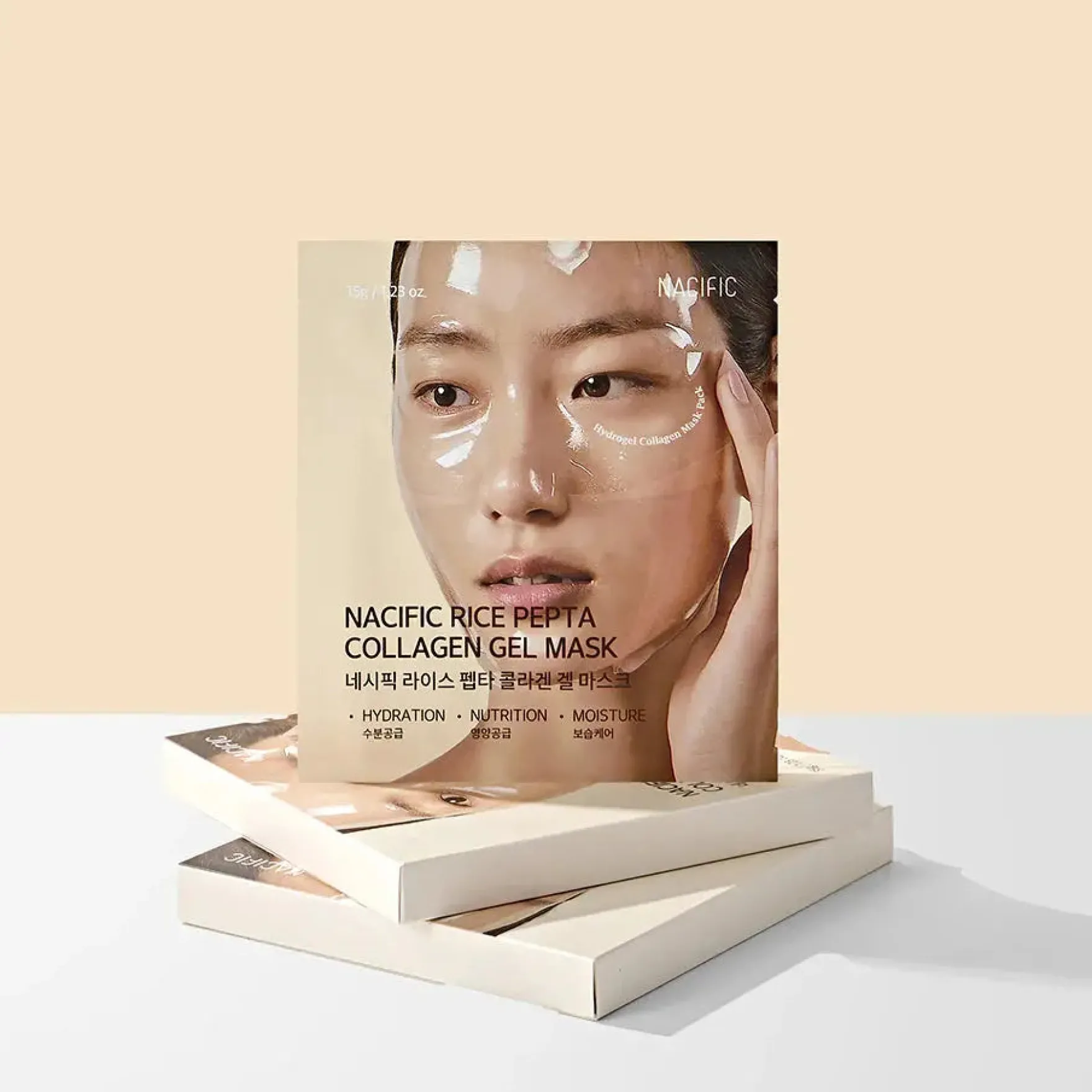 Rice Pepta Collagen Gel Mask