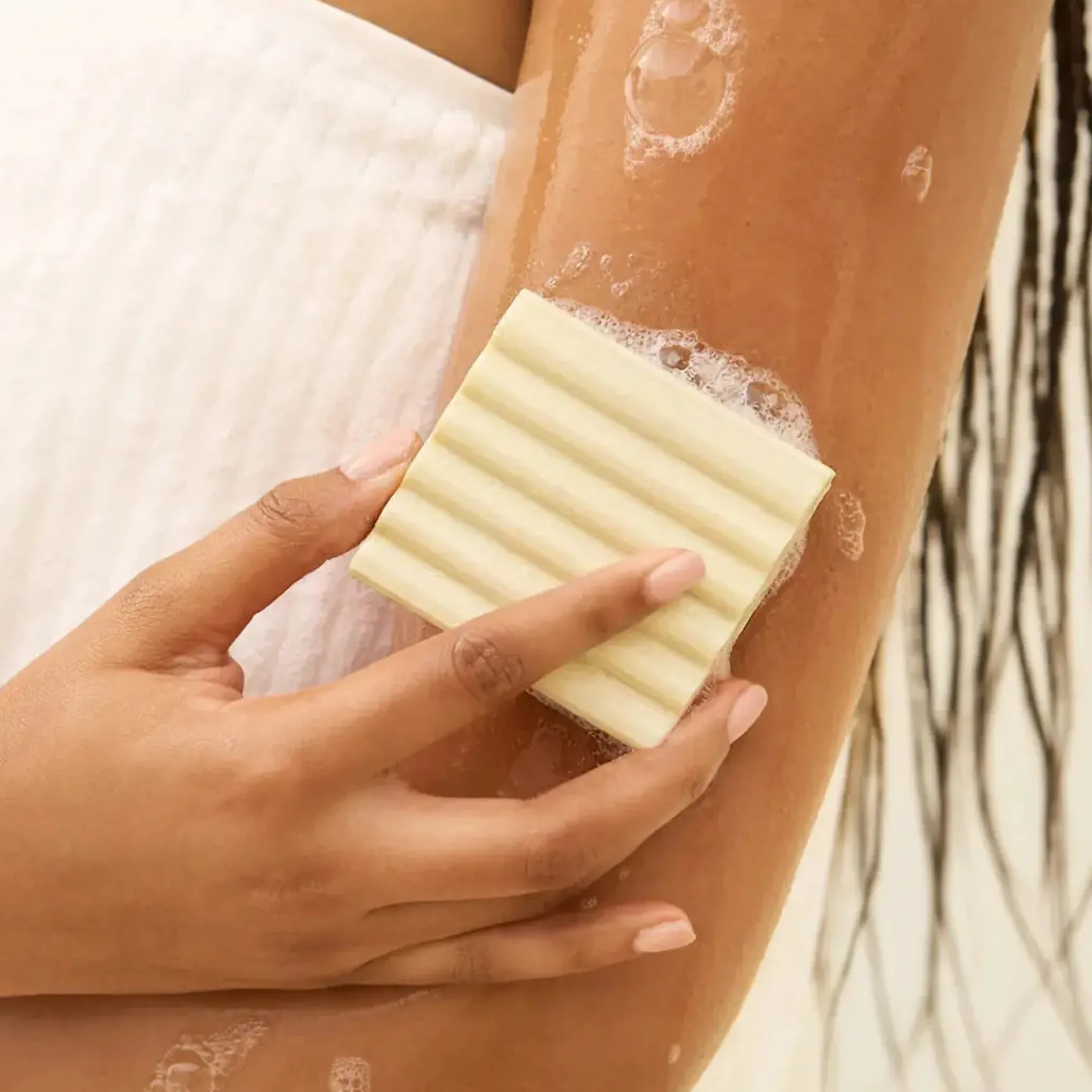 Rice Water Protein Face & Body Wash Bar