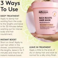 Rich Roots 3-in-1 Nourishing Hair Mask Amla & Coconut