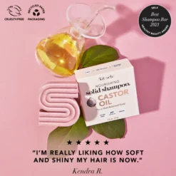 Rizinusöl nahrhafte Shampoo Bar