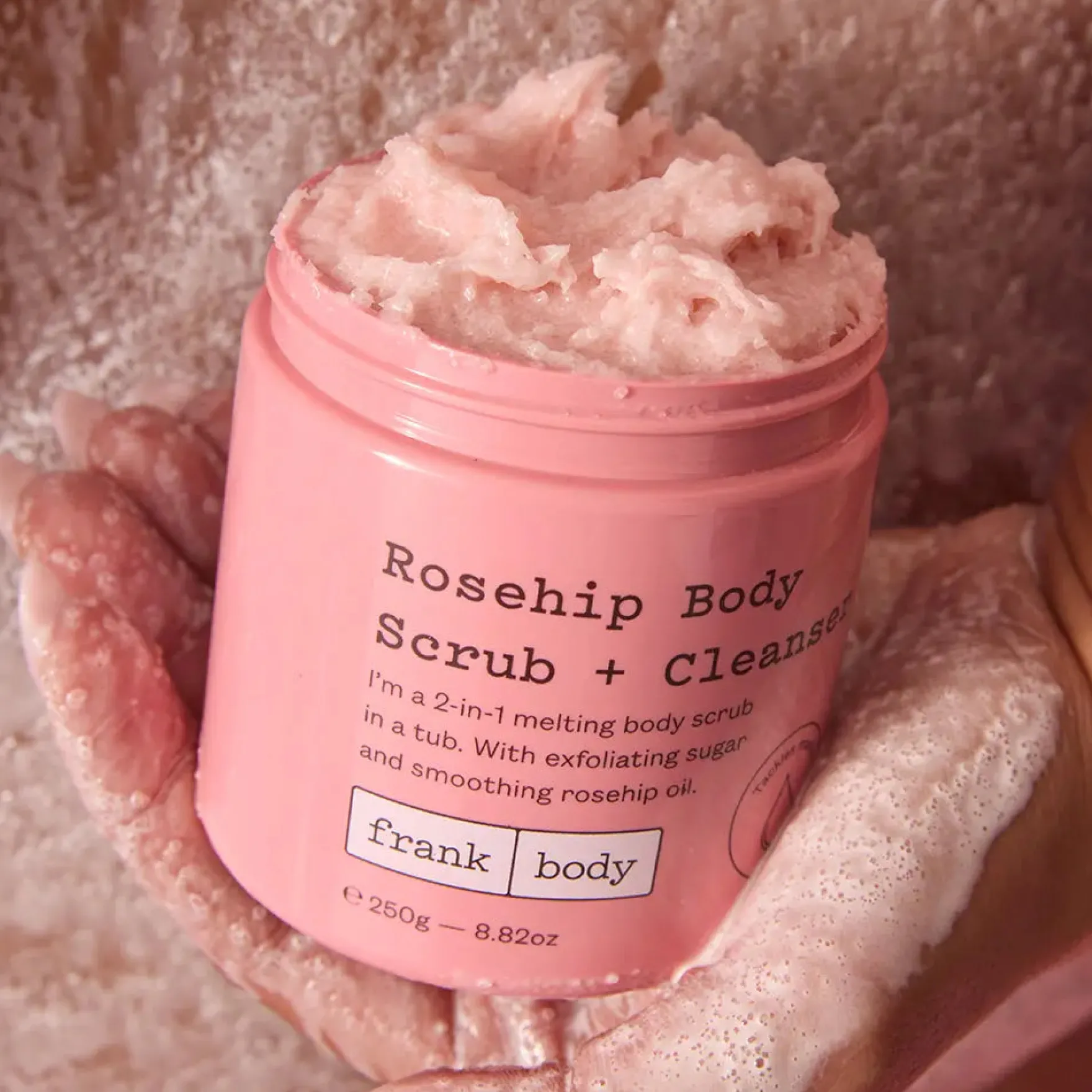 Rosehip Body Scrub + Cleanser