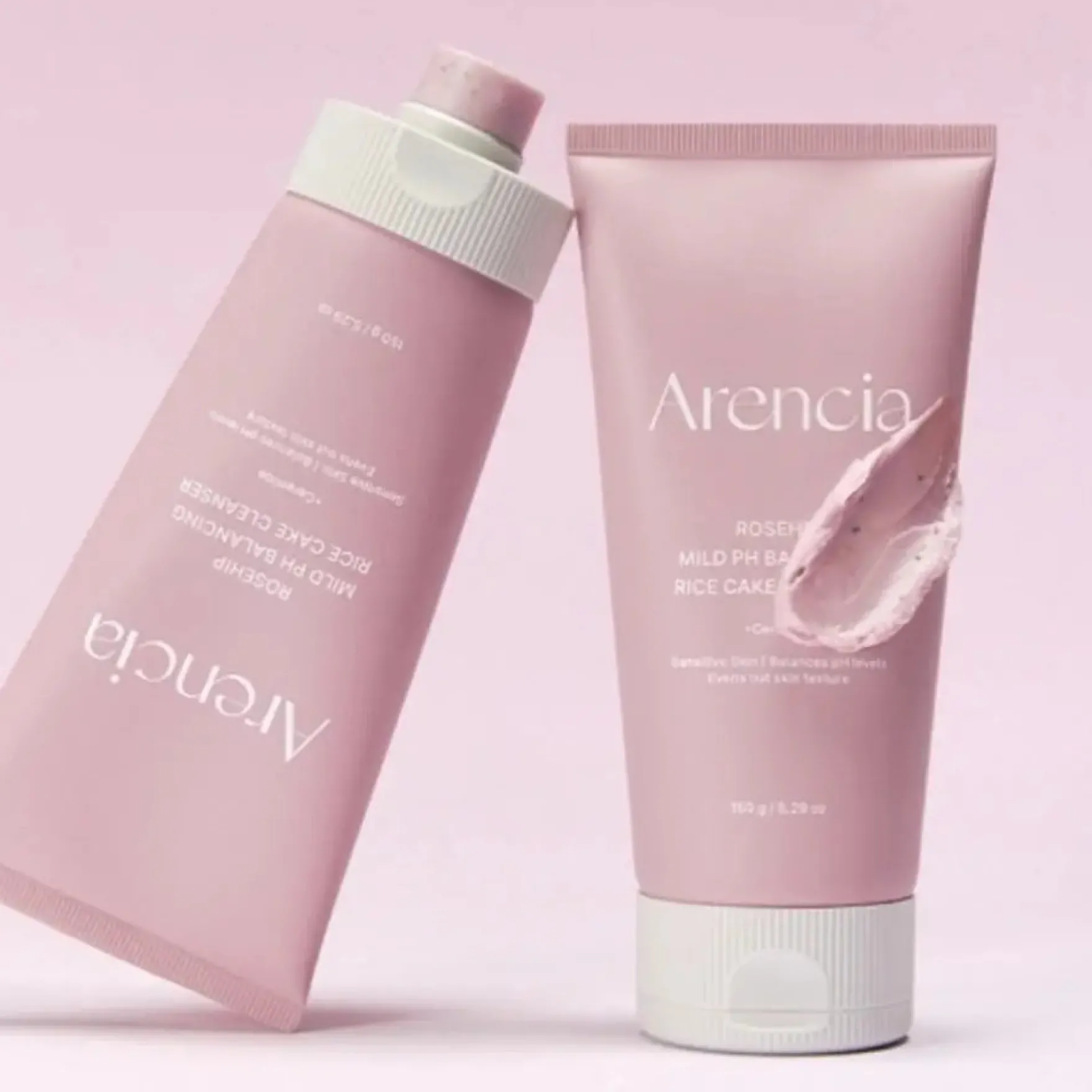 Rosehip Mild Ph Balancing Rice Cake Cleanser