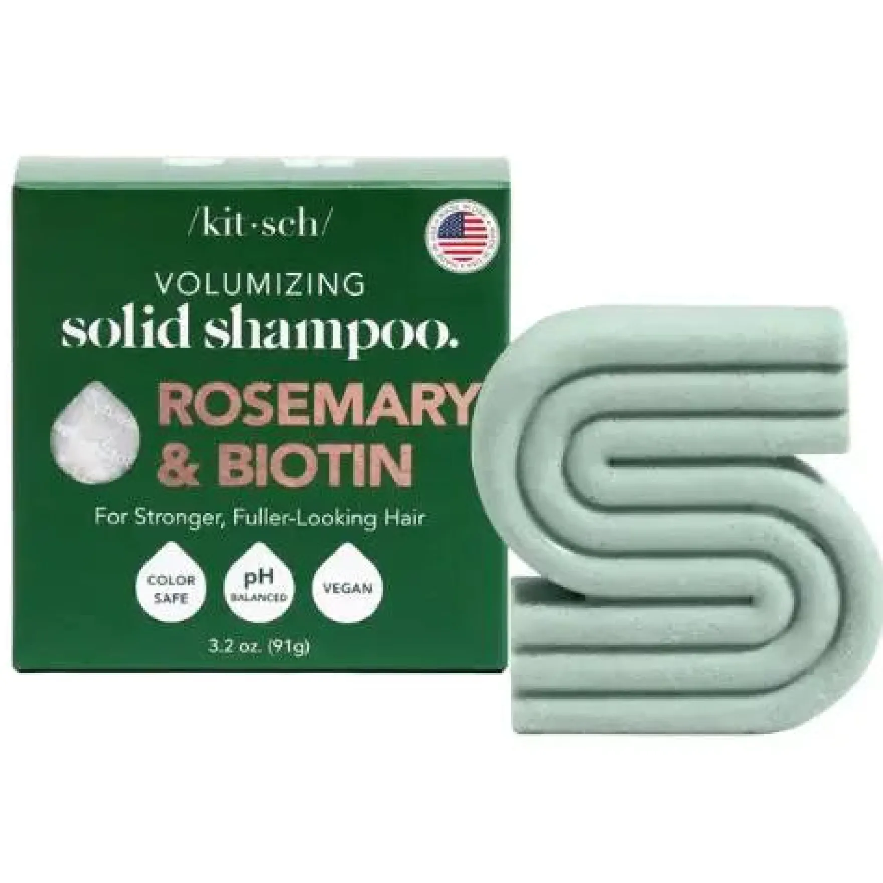 Rosemary & Biotin Volumizing Solid Shampoo Bar