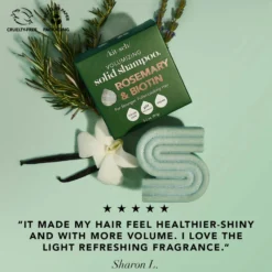 Rosemary & Biotin Volumizing Solid Shampoo Bar