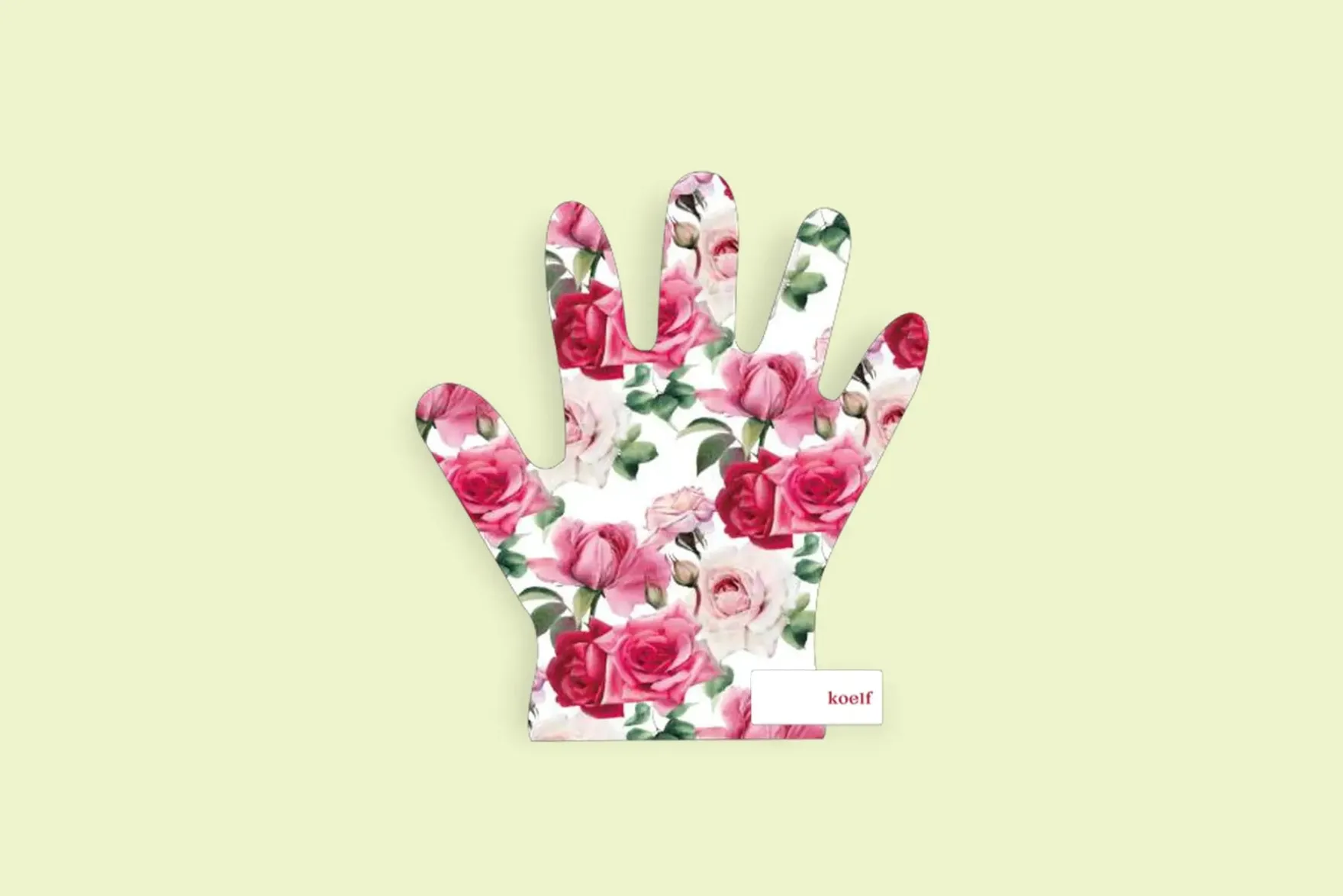 Rose Petal Satin Hand Mask