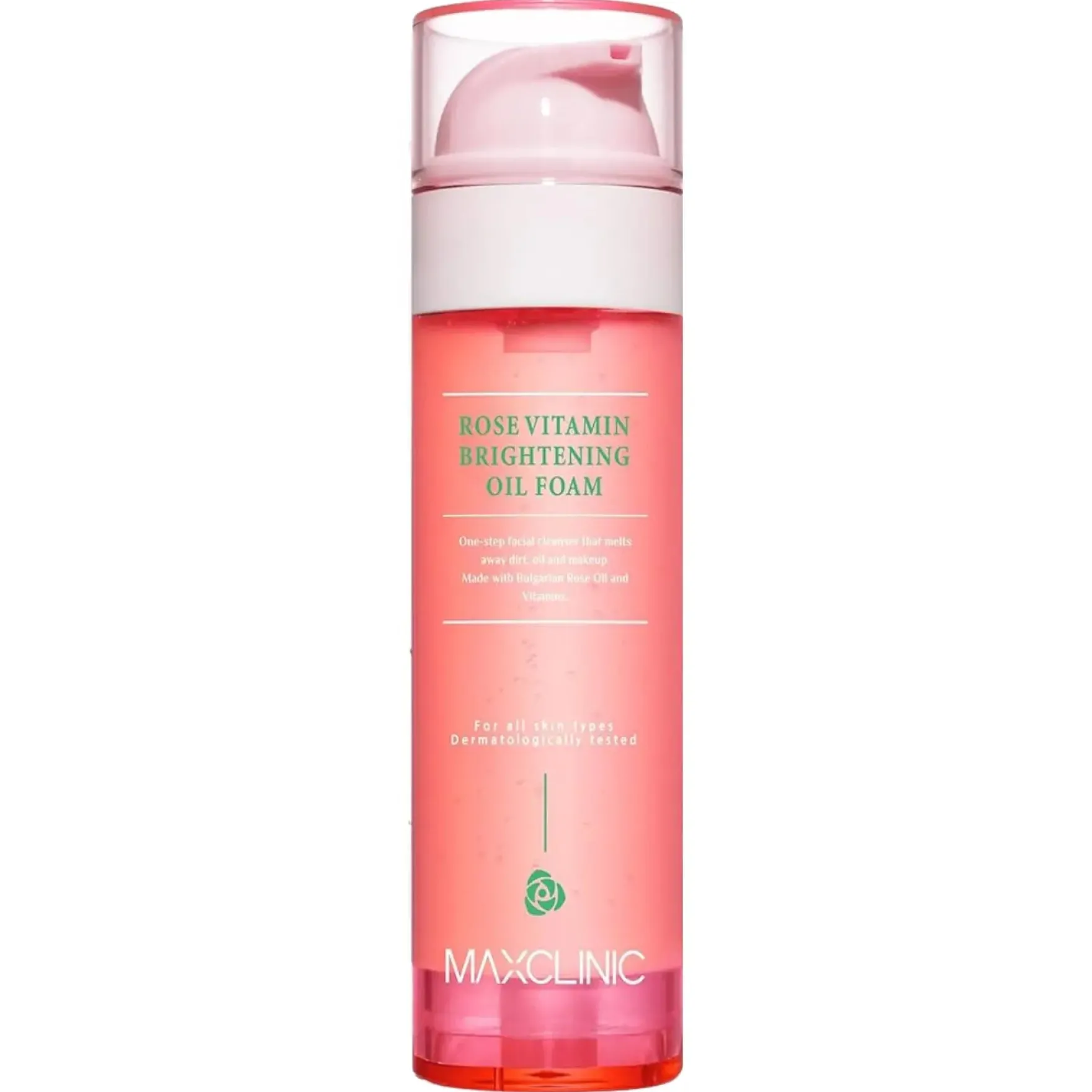 Rose Vitamin Brightening Oil Foam