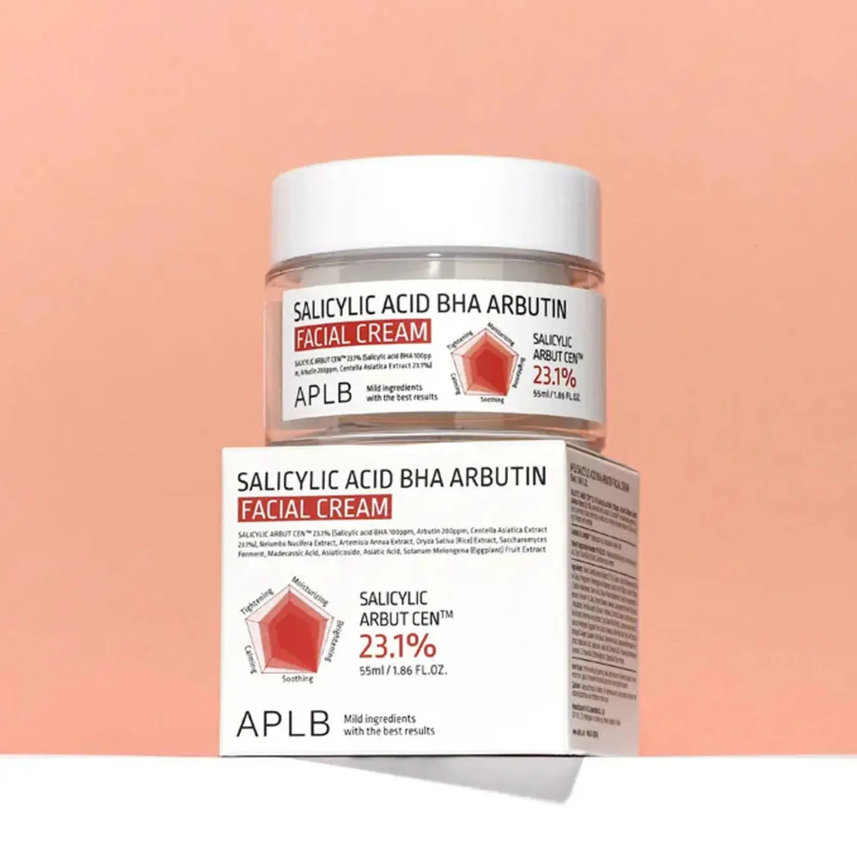 Salicylic Acid BHA Arbutin Facial Cream