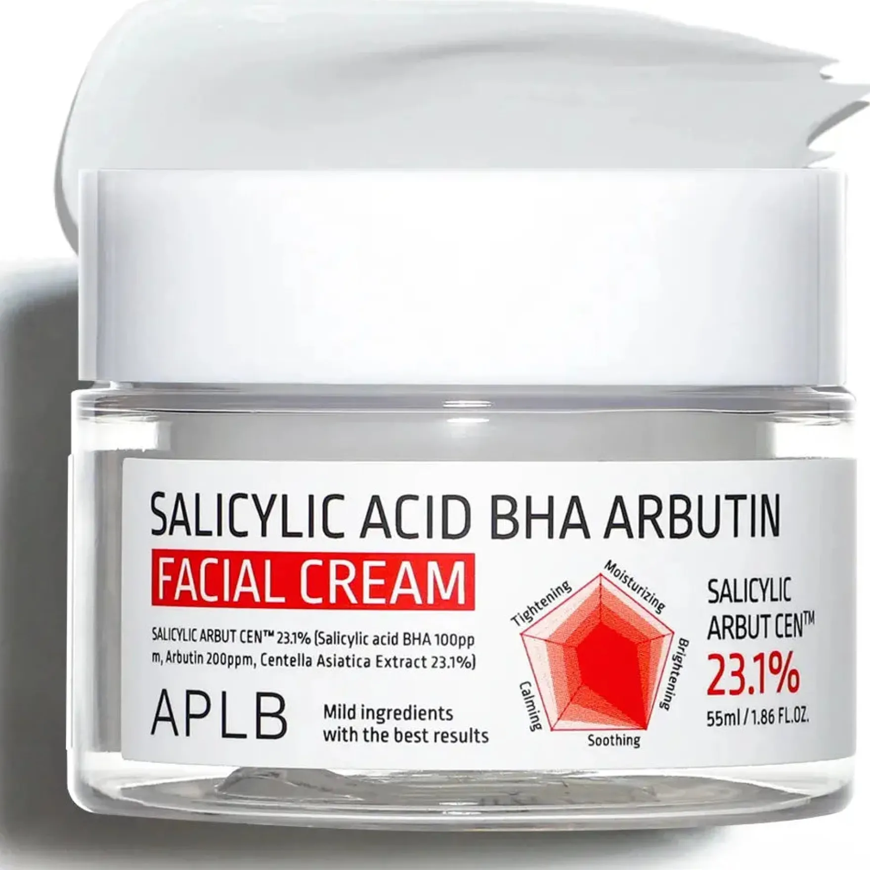 Salicylic Acid BHA Arbutin Facial Cream