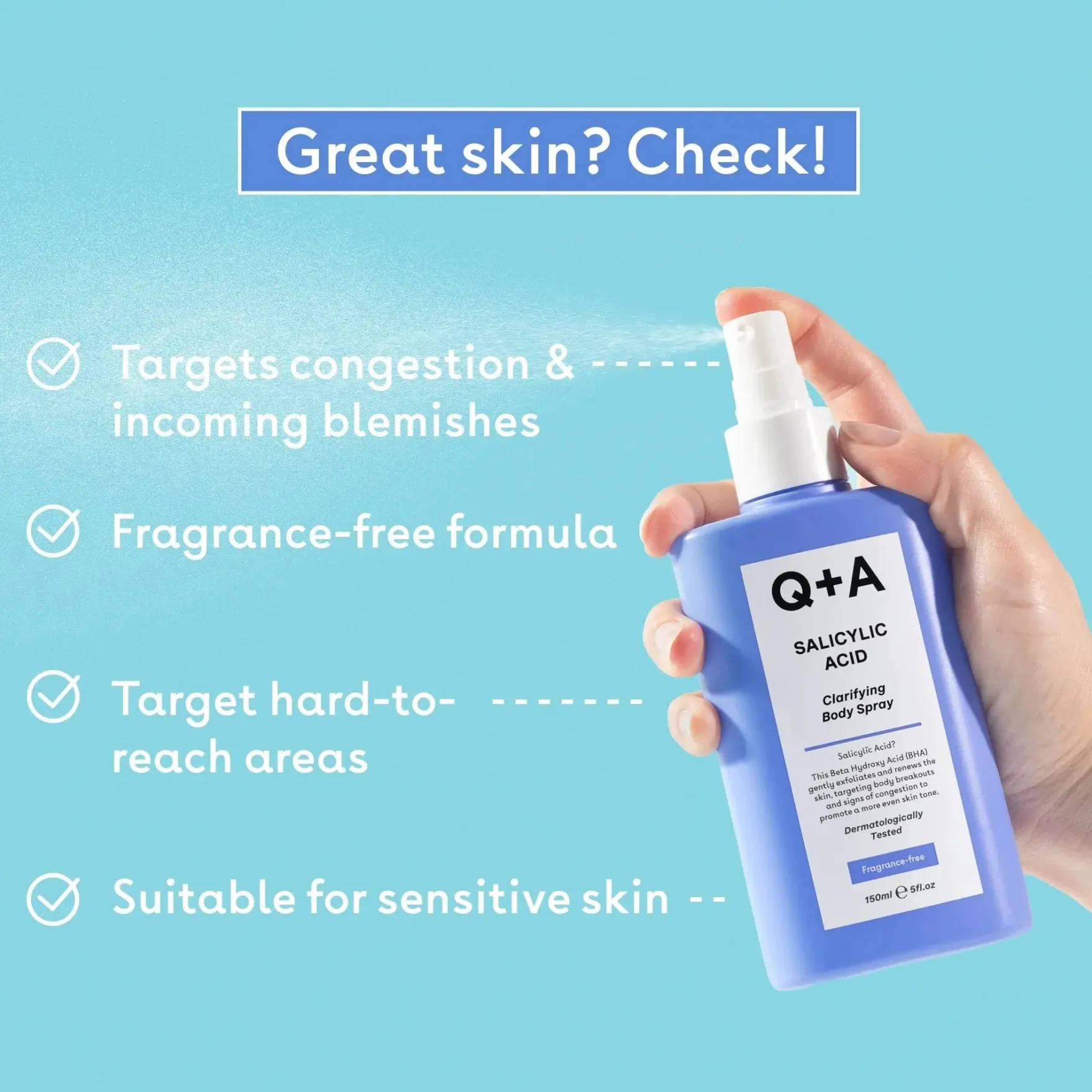 Salicylic Acid Body Spray