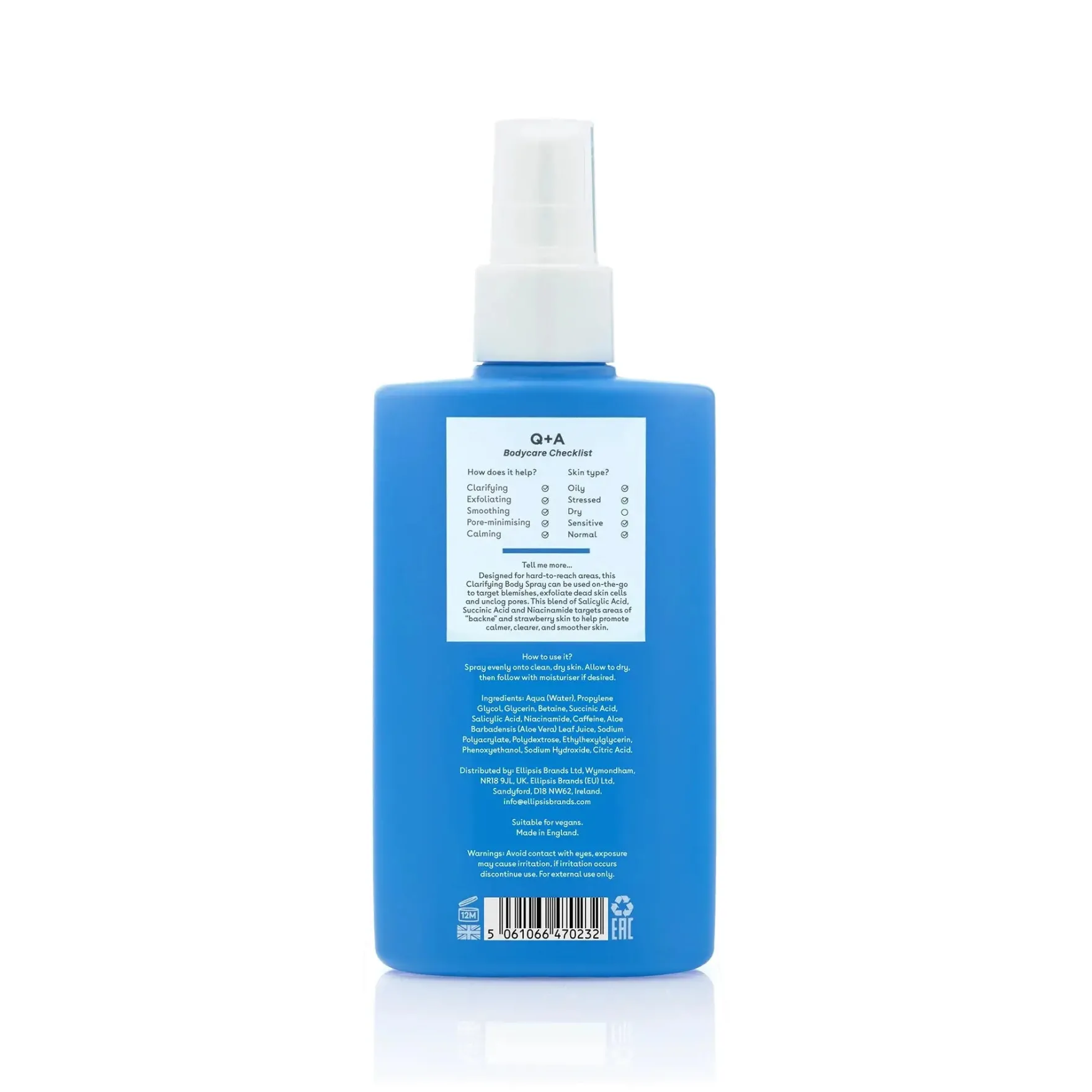 Salicylic Acid Body Spray