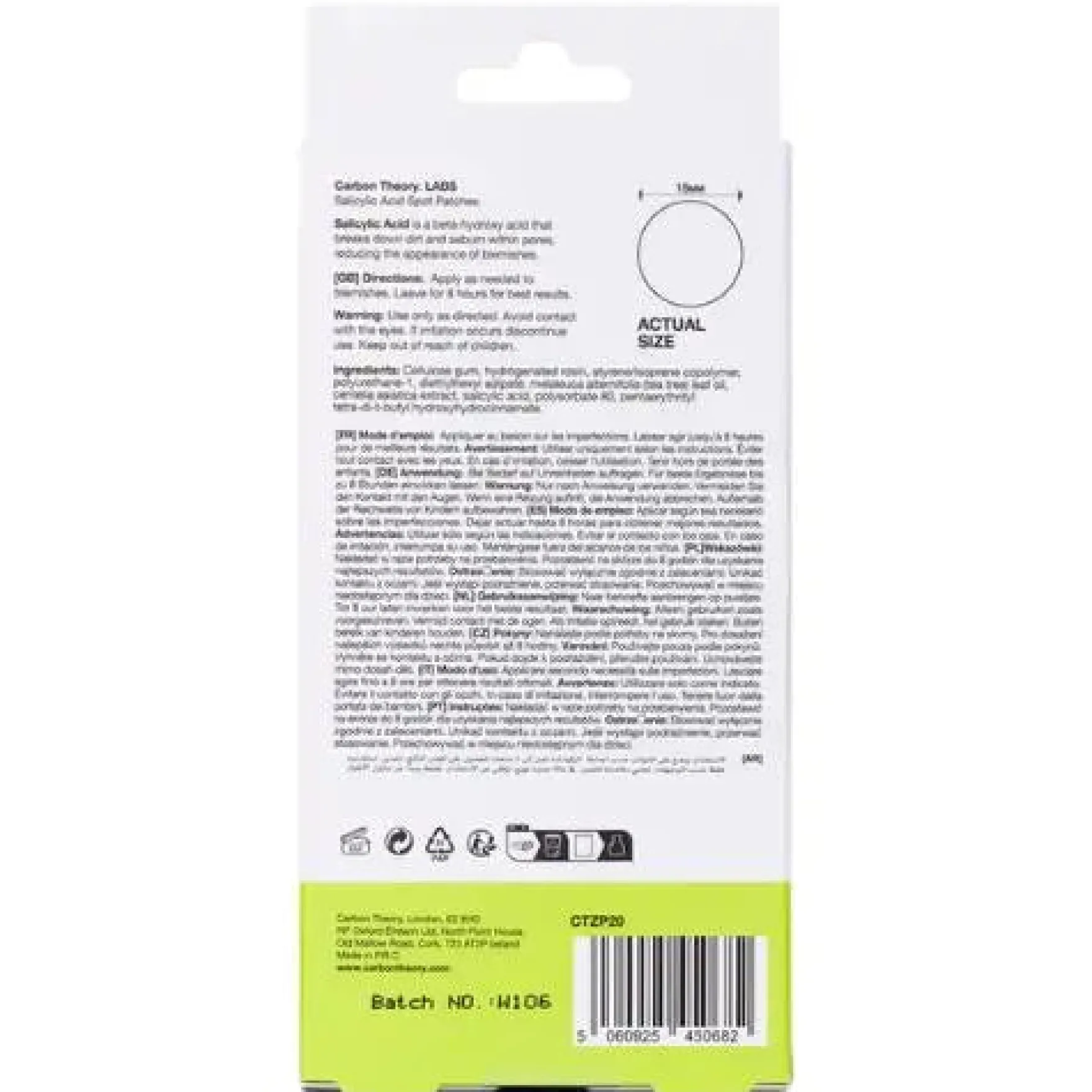 Salicylic Acid Zap Patch 40 patches