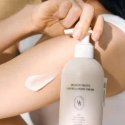 Salmon Fruity Centella Body Cream