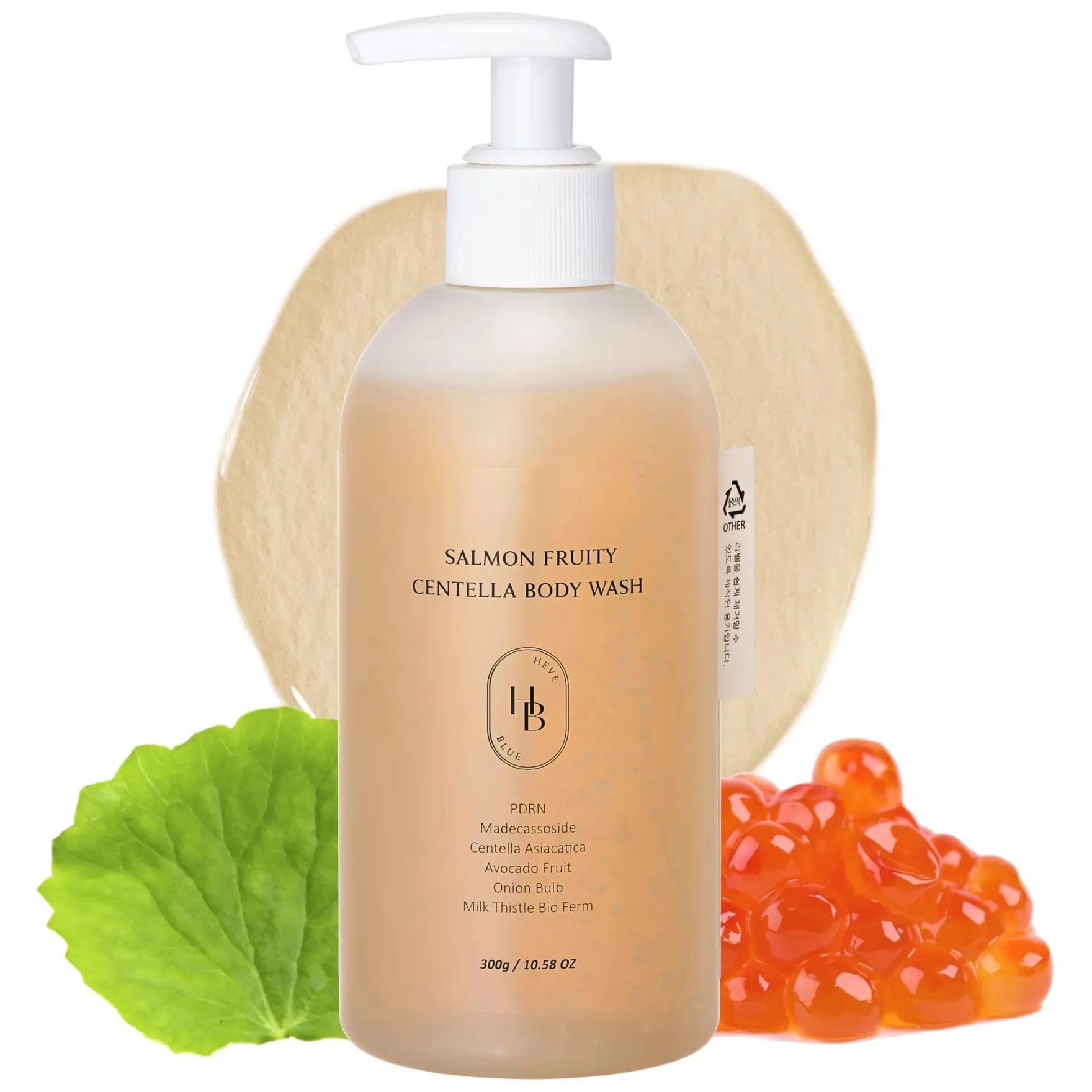 Salmon Fruity Centella Body Wash