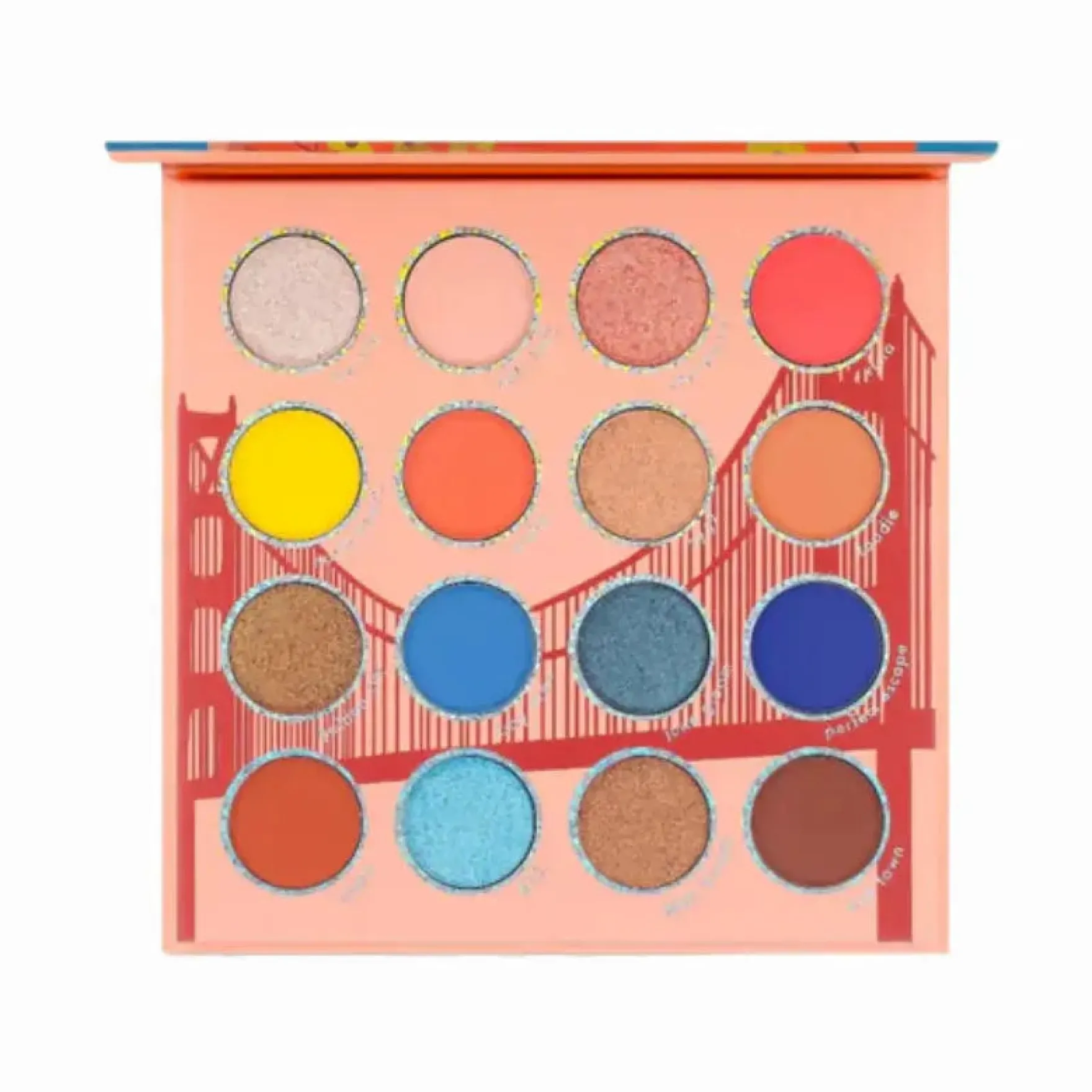 San Francisco 16 Shade Palette