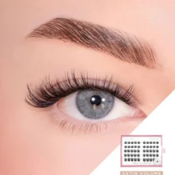 Satin Volume Pre-Glued Lashes