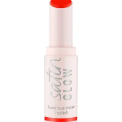 Satin Glow Luminous Shine Lipstick 07 Coral It A Day