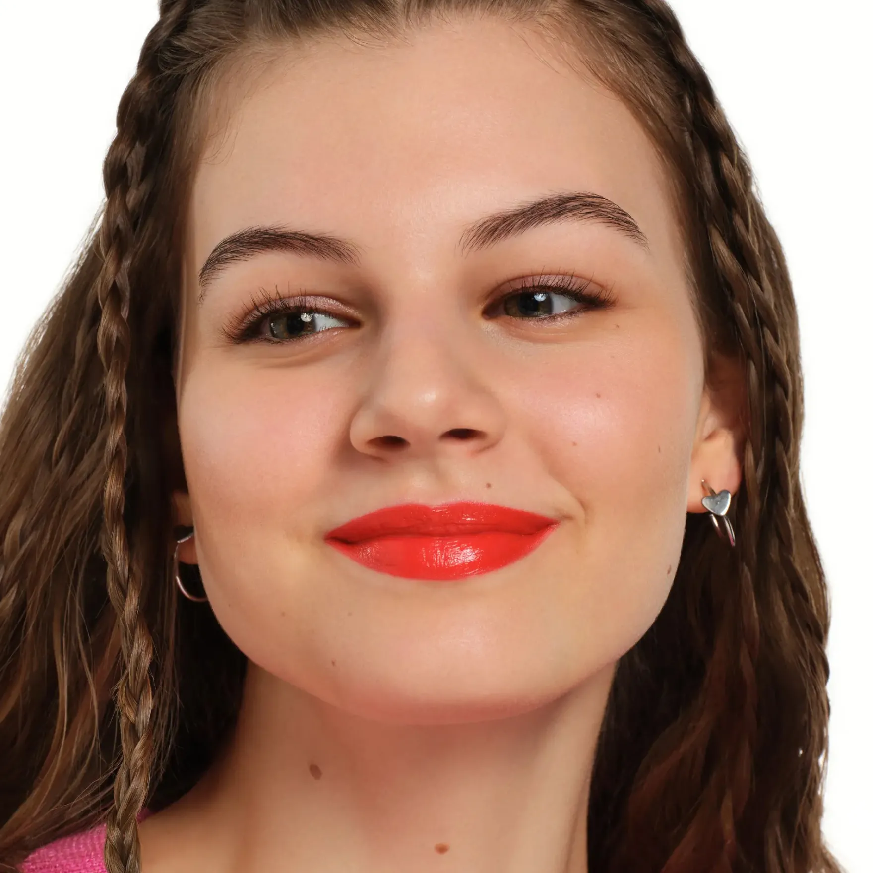 Satin Glow Luminous Shine Lipstick 07 Coral It A Day