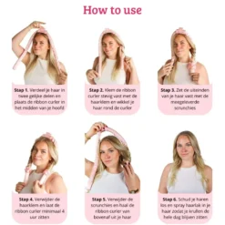 Satin Heatless Curls