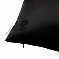 Satin Pillowcase Lava Stone Black