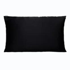 Satin Pillowcase Lava Stone Black