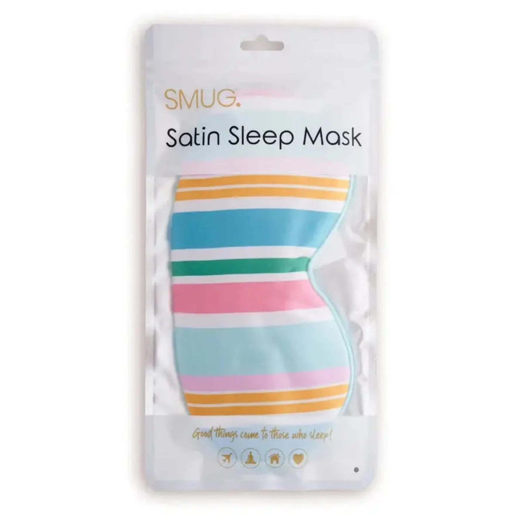 Satin Sleep Mask Bold Stripe